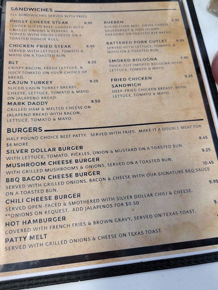 Silver Dollar Cafe Menu image 4